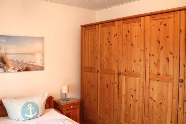  Ferienhaus DünenRose Carolinensiel - Schlafzimmer