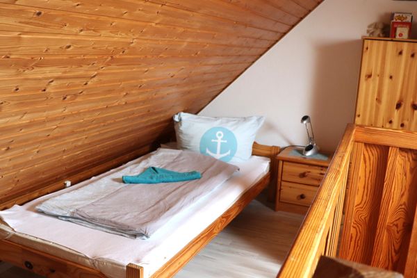  Ferienhaus DünenRose Carolinensiel - Schlafzimmer