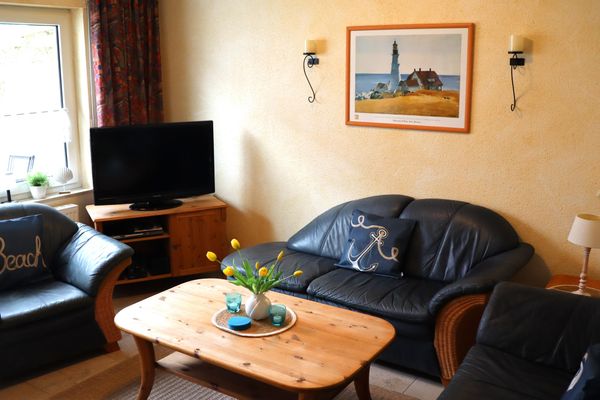  Ferienhaus DünenRose Carolinensiel - Wohnzimmer