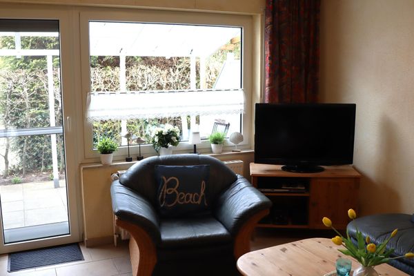  Ferienhaus DünenRose Carolinensiel - Wohnzimmer