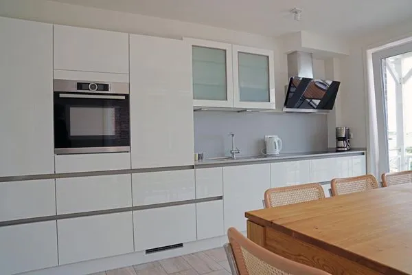 Küche in der Ferienwohnung Weiße Düne 9 | Gen Norden in Wittdün auf Amrum Haus *Weiße Düne* Ferienwohnung *Weiße Düne 9 / Gen Norden*