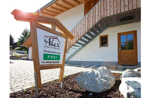 Ferienhaus Alex Das Blockhaus Ferienwohnungen in Füssen - 