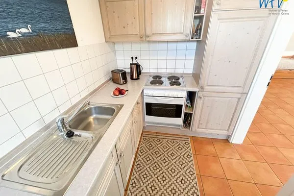 Küche / Küchenzeile Haus Windland Ferienwohnung Boddenblick