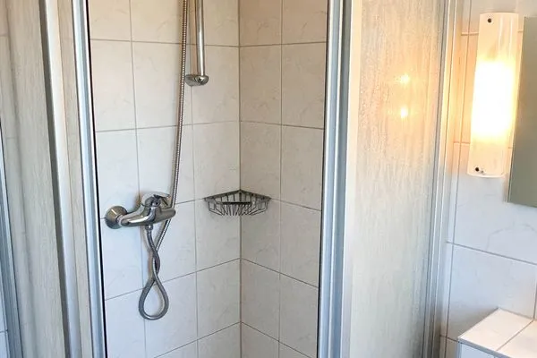 Schlafzimmer Haus Windland Ferienwohnung Boddenblick