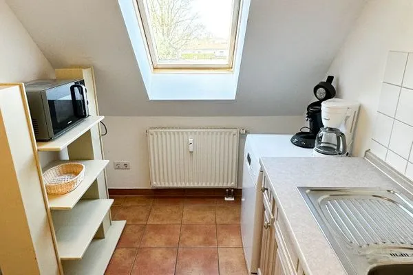 Küche / Küchenzeile Haus Windland Ferienwohnung Boddenblick