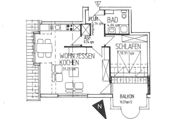  Käpt´n Paul  - Grundriss