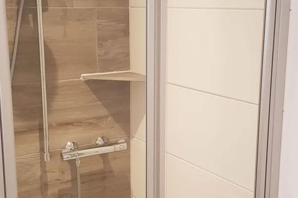 Badezimmer Ferienhaus Greune-Stee Ferienwohnung Kreutzer