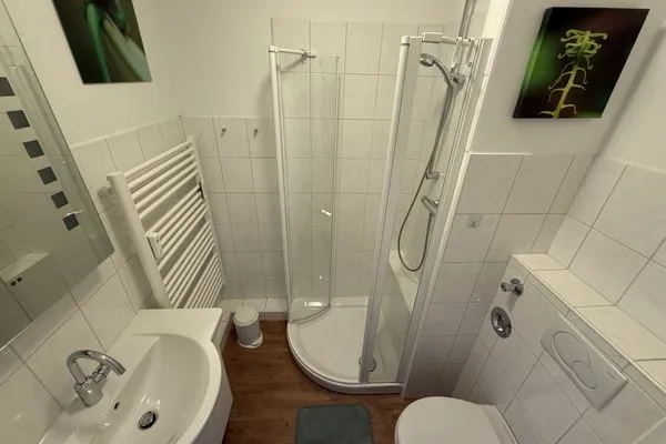 Badezimmer Ferienwohnung im Haus Nordland App 38