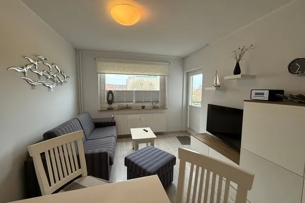 Wohnzimmer Ferienwohnung im Haus Nordland App 37