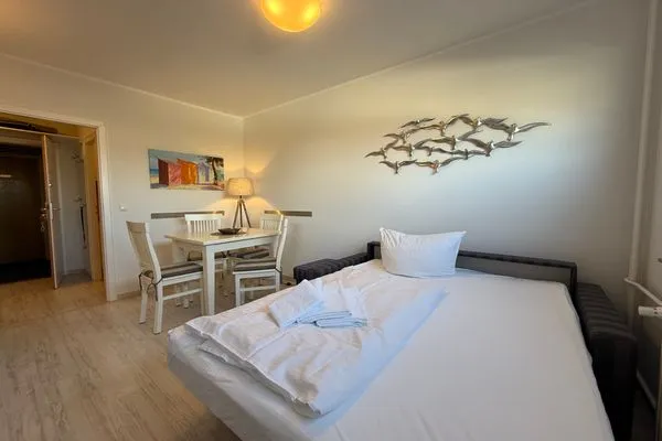 Schlafsofa Ferienwohnung im Haus Nordland App 37