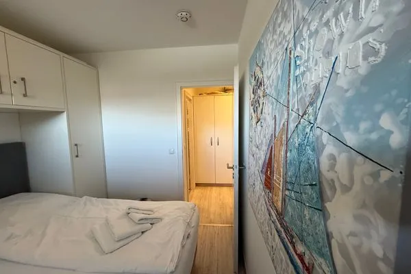 Schlafzimmer Ferienwohnung im Haus Nordland App 37