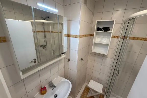 Badezimmer Ferienwohnung im Haus Nordland App 37