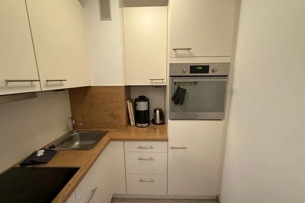 Küche / Küchenzeile Ferienwohnung im Haus Nordland App 37