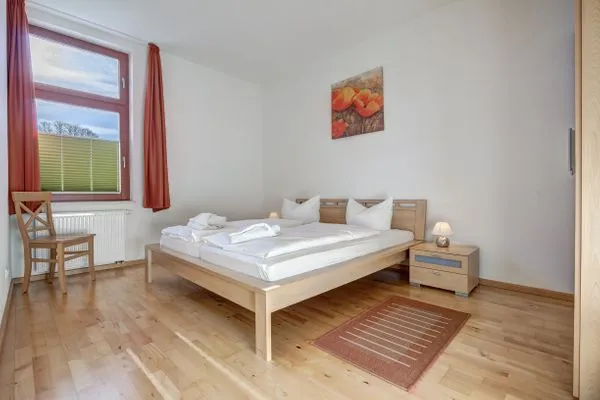 Schlafzimmer  Haus Meerblick, Whg. 12