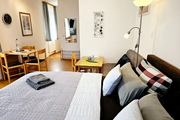 Schlafzimmer Ferienland Sonnenwald Ferienwohnung  "Blick zum Lallinger Winkel" Apartment 6
