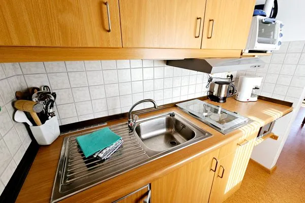 Küche / Küchenzeile Ferienland Sonnenwald Ferienwohnung  "Blick zum Lallinger Winkel" Apartment 6