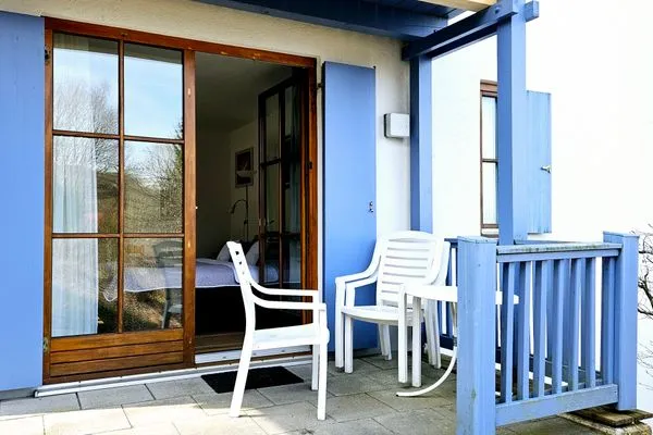Terrasse Ferienland Sonnenwald Ferienwohnung  "Blick zum Lallinger Winkel" Apartment 6