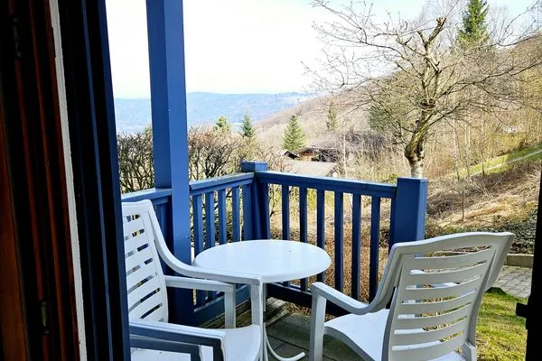 Terrasse Ferienland Sonnenwald Ferienwohnung  "Blick zum Lallinger Winkel" Apartment 6