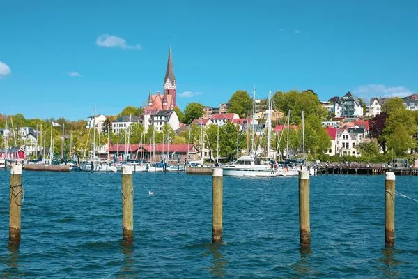 Fördestadt Flensburg  Ferienwohnung Hanna im Reethus Mühlenlund