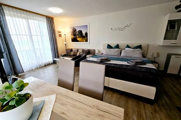 Wohnzimmer Ferienland Sonnenwald Ferienwohnung "Sonnenschein" Apartment 44