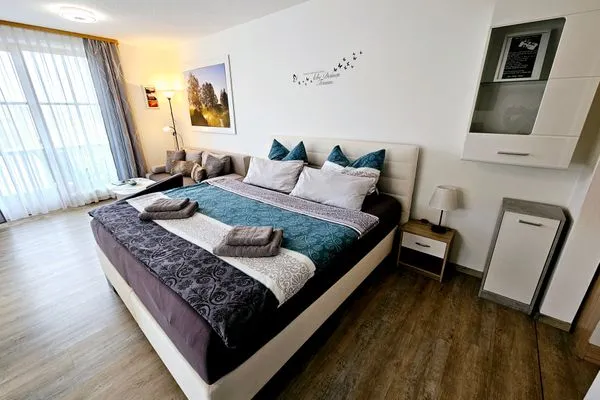Schlafzimmer Ferienland Sonnenwald Ferienwohnung "Sonnenschein" Apartment 44