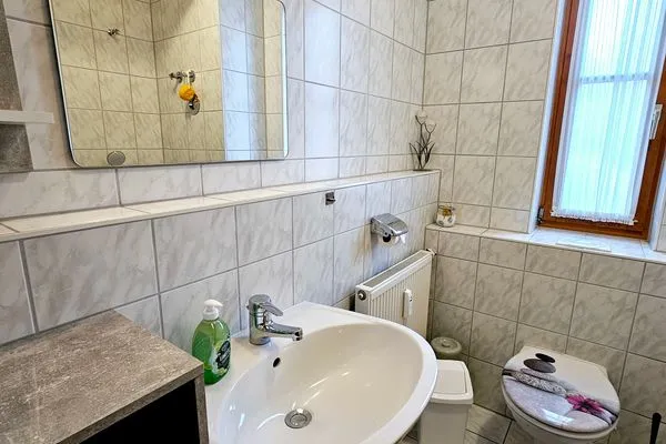 Badezimmer Ferienland Sonnenwald Ferienwohnung "Sonnenschein" Apartment 44
