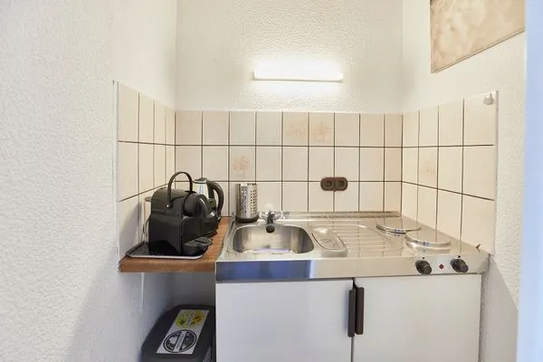 Funktionale Teeküche (ohne Herd)  Huus in't Dörp - App.  3