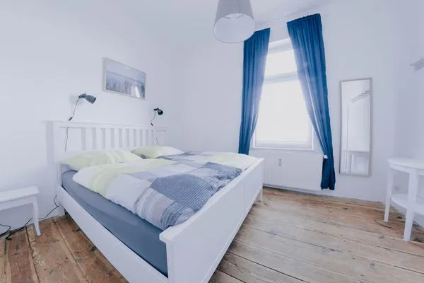 Schlafzimmer  Villa zur See, Whg. Schaluppe