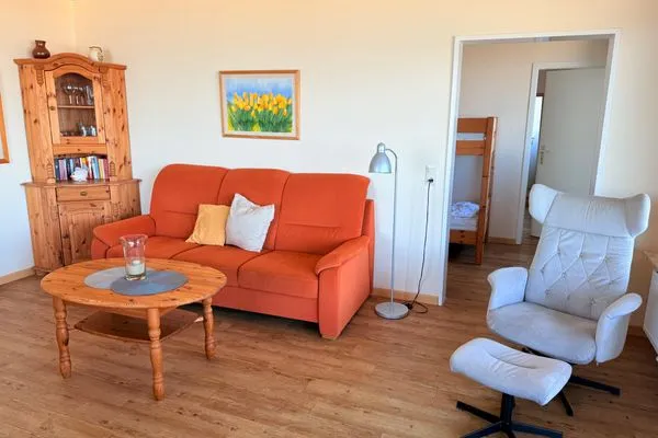 Wohnzimmer Panorama Whg 76, 5. OG