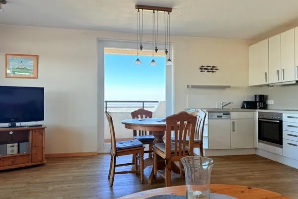 Wohnzimmer Panorama Whg 76, 5. OG