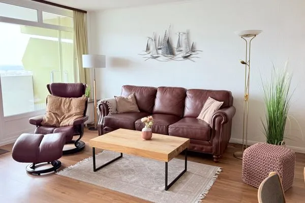 Wohnzimmer Panorama Whg. 111, 8. OG