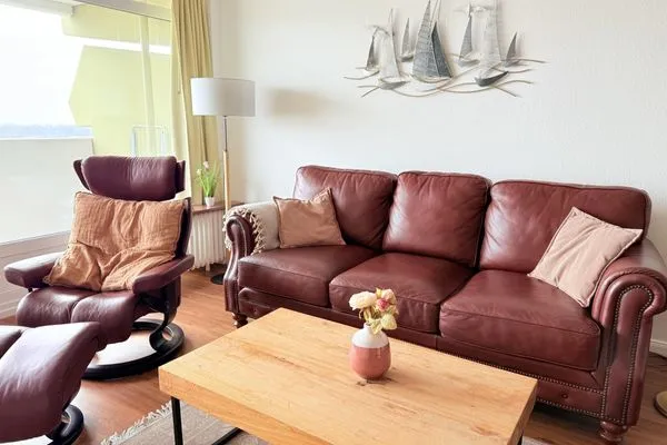 Wohnzimmer Panorama Whg. 111, 8. OG