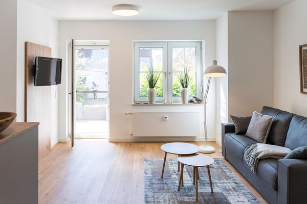  2amMEER Zingst - Wohnzimmer