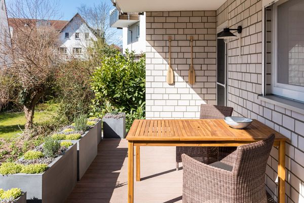  2amMEER Zingst - Terrasse