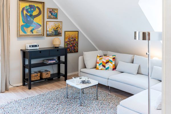  Kunstpause Ahrenshoop - Wohnzimmer