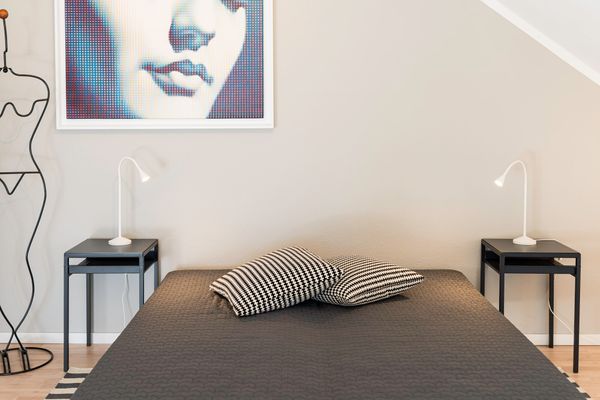  Kunstpause Ahrenshoop - Schlafzimmer