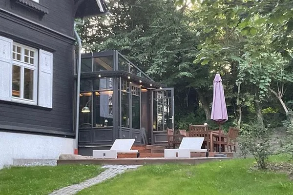 Außenansicht  Villa Lohengrin