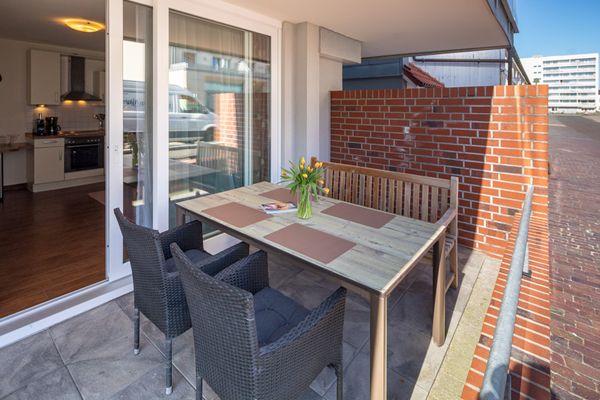 Seeadler Seeadler 01 Norderney-Stadt - Terrasse