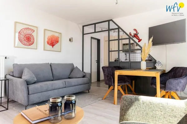 Wohnzimmer Haus Hummer Köbes Ferienwohnung Hummer