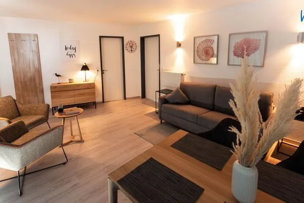 Wohnzimmer Haus Hummer Köbes Ferienwohnung Hummer