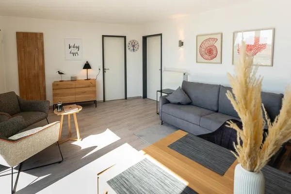 Wohnzimmer Haus Hummer Köbes Ferienwohnung Hummer