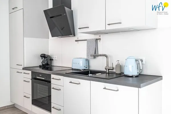 Küche / Küchenzeile Haus Hummer Köbes Ferienwohnung Oscar