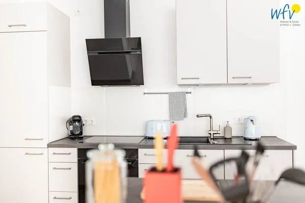 Küche / Küchenzeile Haus Hummer Köbes Ferienwohnung Oscar