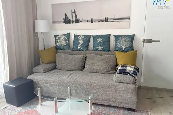 Wohnzimmer Villa Düna Ferienwohnung 1