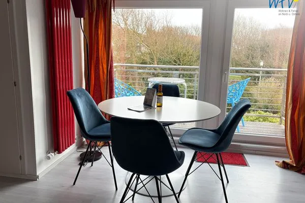 Wohnzimmer Villa Düna Ferienwohnung 4