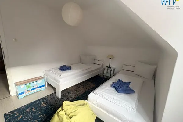 Schlafzimmer Villa Düna Ferienwohnung 4