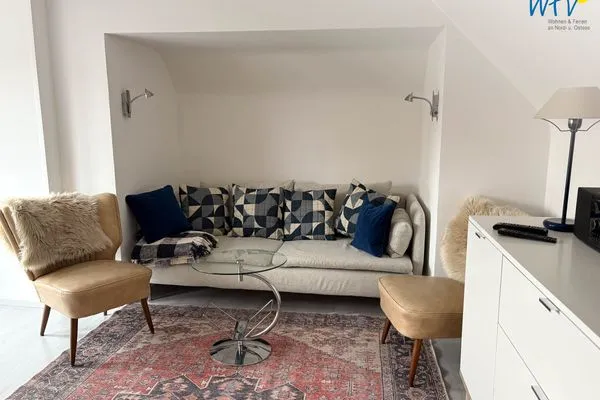 Wohnzimmer Villa Düna Ferienwohnung 4