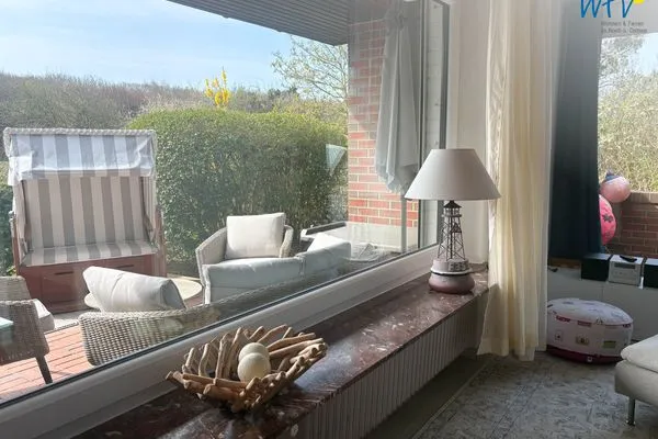 Wohnzimmer Villa Düna Ferienwohnung 5