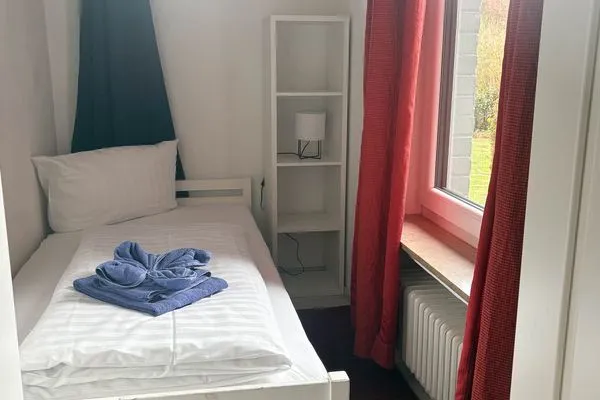 Schlafzimmer Villa Düna Ferienwohnung 5