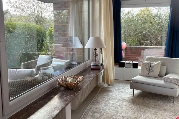 Wohnzimmer Villa Düna Ferienwohnung 5